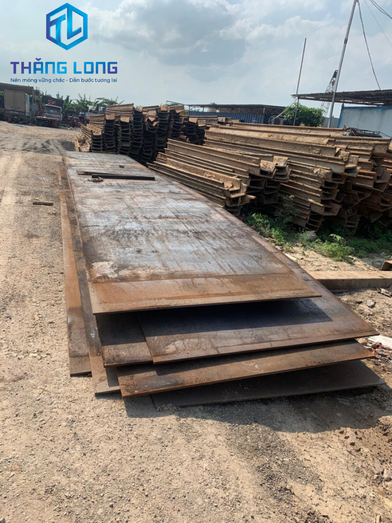 Thăng Long cho thuê thép tấm, cừ thép